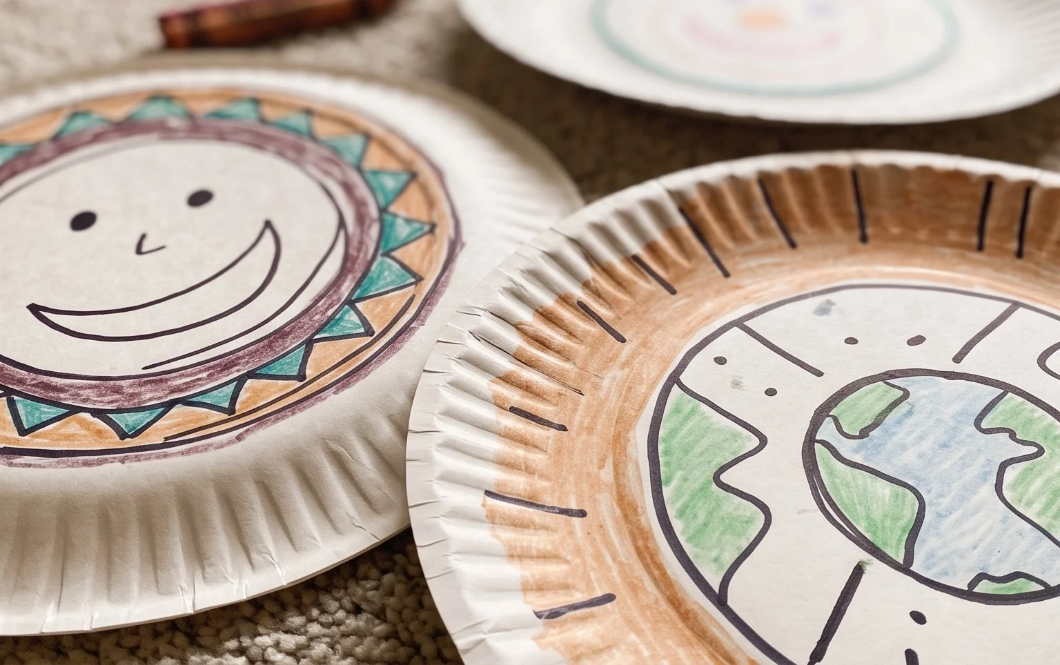 Summer Camp for Kids: Paper Plate Frisbees - Make and Takes
